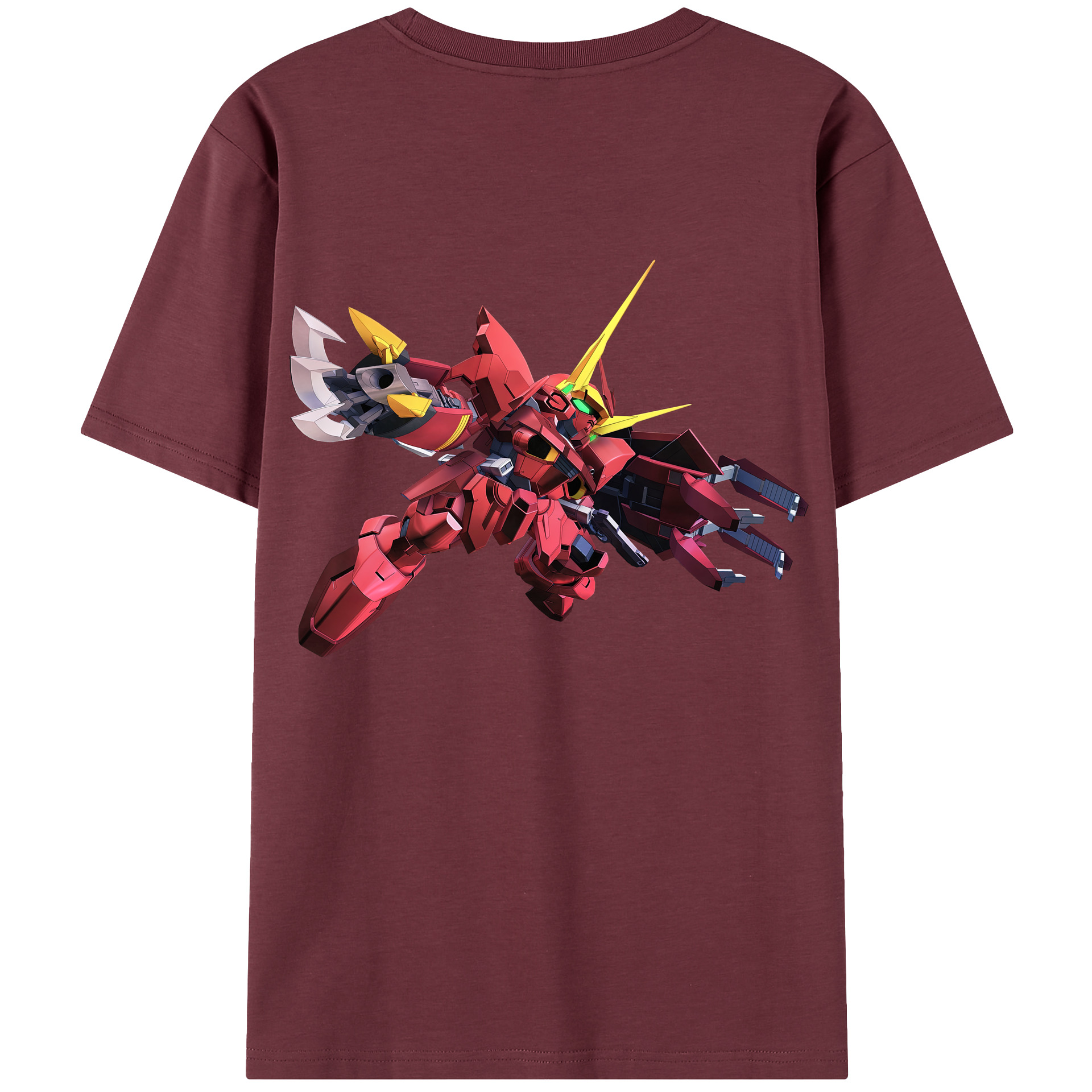 （画像用） 機動戦士ガンダム Mobile Suit Gundam 綿100％半袖Tシャツ（背面プリント）